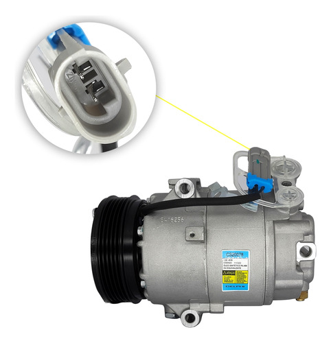 Compressor Ar Condicionado Delphi Agile Montana 1.4 Flex