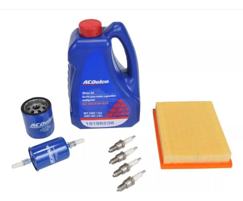 Kit De Afinacion 20w50 Mult Chevrolet Chevy Pop1.6 2003 Gm