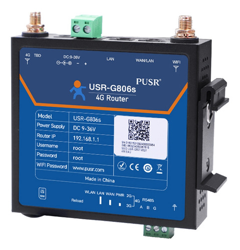Industrial 4g Lte Router Usr-g806s Iot Device Serial Port Rs