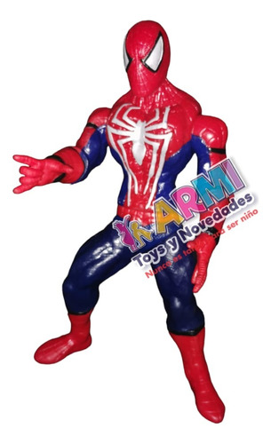 Figura Muñeco Gigante Spiderman Con Luz Y Sonido