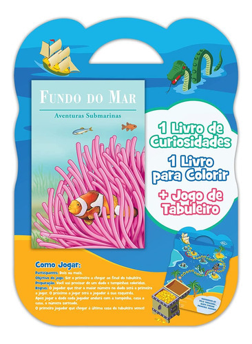 Hora Da Diversão - Fundo Do Mar - Kit, De A Dcl. Editora Dcl, Capa Mole Em Português