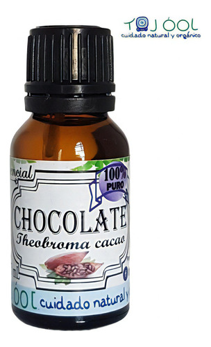 Aceite Esencial Chocolate 100% Puro Natural Orgánico 15ml F