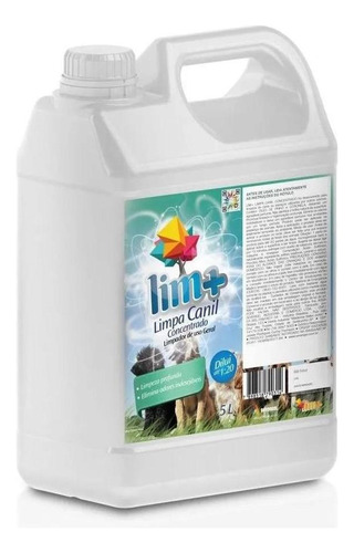 Limpa Canil Concentrado Em Gel Lim+ 5l - Tira Cheiro De Xixi