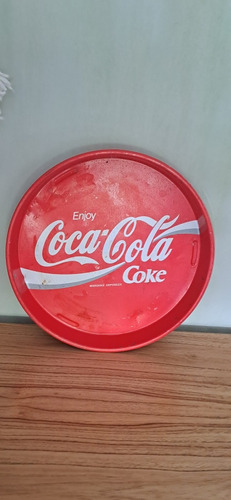 Bandeja Metálica Original De Coca Cola, Origen : Suiza