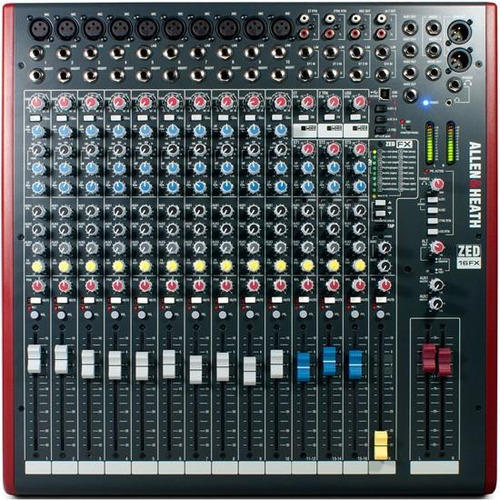 Mixer Allen & Heath Zed16fx Usb Con Efecto (Usado)