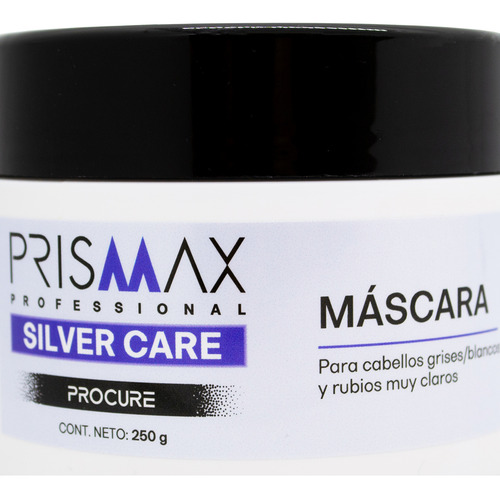 Prismax Silver Care Shampoo + Máscara Matizadora Chico 3c