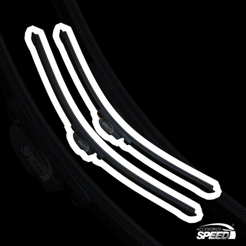 Pluma Limpia Parabrisas 19-21 Curva Flexible 8 Adap Par