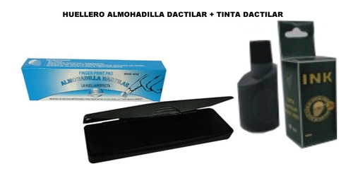 Huellero  Dactilar X 2 Unidades + Tinta