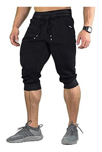 Faskunoie Pantalones Cortos Para Correr Para Hombres