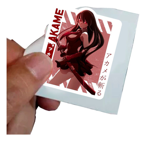 Stickers Calcomanias Pegatinas Anime Akame Ga Kill X 50