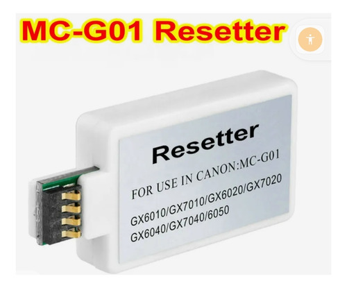 Reseteador Caja Mant Mcg 01 Canon Maxify Gx6010 Gx7010 Gx608