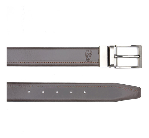Cinturón Reversible Adriano Flexi Hombre - Estilo 120310 Color Negro-Café Talla 42