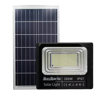 Reflector Led Solar 300w, Uso Exterior, Control Remoto