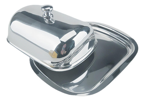 Plato De De Acero Inoxidable, Recipiente Compatible Con