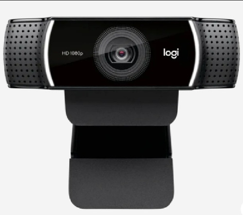 Cámara Web Logitech C922 Pro Full Hd 30fps Color Negro