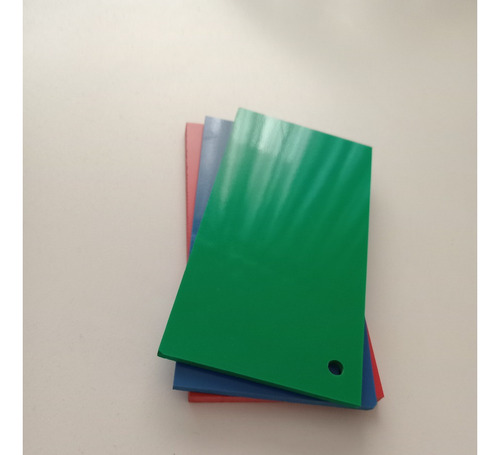Placa Pvc Espumoso Brillante 3mm Rojo, Azul Y Verde
