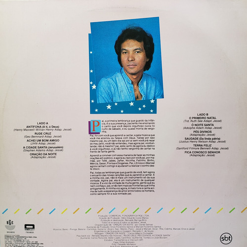 Lp Ao Meu Pai- Jessé (Usado)