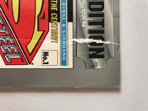 Superman The Man Of Steel #1 Dc Silver Edition Comics 1986 (Usado)