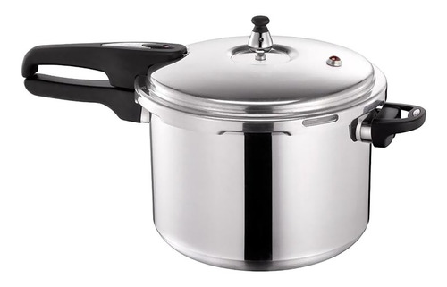Imagen 1 de 6 de Olla De Presión T-fal 8 Litros Aluminio Válvula Y Tapa Tefal Cocina