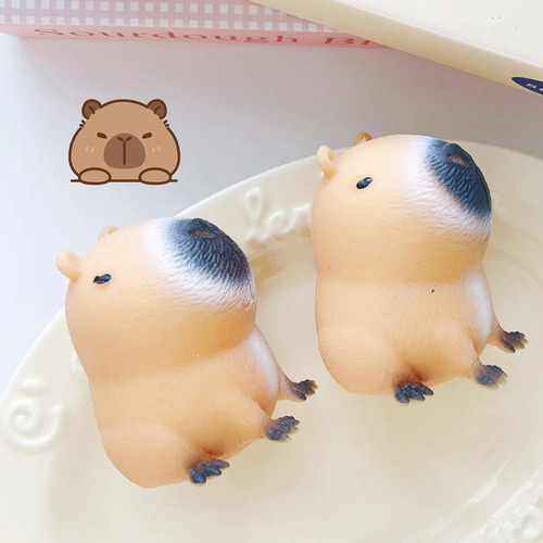 Bonitos Regalos De Juguete De Dibujos Animados Capybara Sque