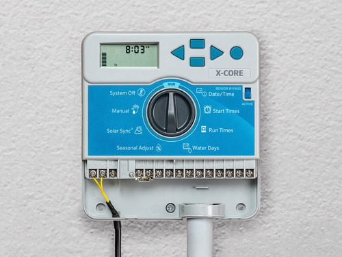 Controlador Programador Riego Hunter Xcore 6 6 Estaciones Color Blanco