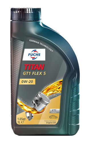 Aceite Motor Fuchs Gt1 Flex5 0w20 1 Litro Sintético Alemán