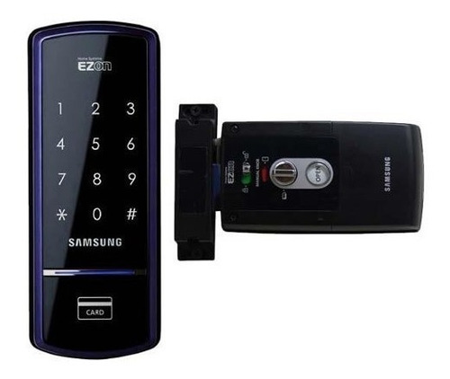 Imagen 2 de 3 de Cerradura Chapa Digital Shs-1320 Samsung