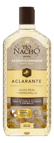 Acondicionador Tío Nacho Aclarante En Botella De 415ml