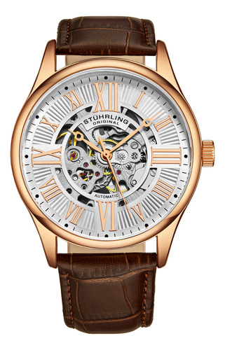 Reloj Stuhrling Original Atrium Automatic Skeleton 42 Mm Par