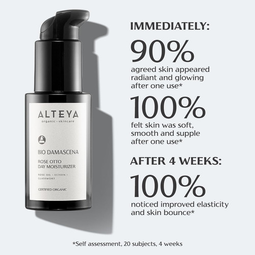 Crema Hidratante Alteya Organics Bio Damascena 50 Ml Con Ace