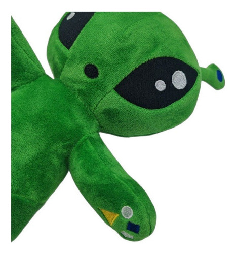 Ll Muñeco Peluche Extraterrestre Verde