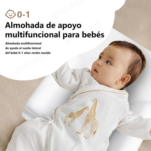 Colchón Infantil Antirreflujo Con Marco De Soporte Para Cuna