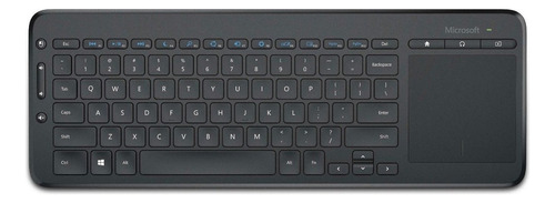 Teclado Inalámbrico Microsoft N9z All-in-one Español Negro
