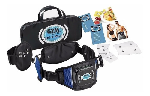 Gym Electroestimulador 360ab-round+6 Parches+bolso+manuales.