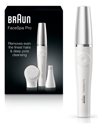 New Depiladora Facial Braun Facespa Pro 910 2 En 1