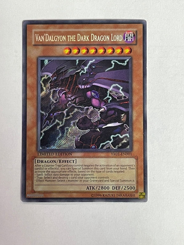 Van'dalgyon The Dark Dragon Lord Sec Yugioh