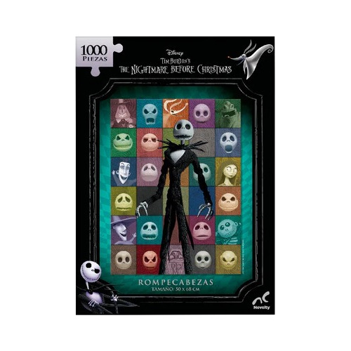 Rompecabezas Extraño Mundo De Jack Halloween Navidad