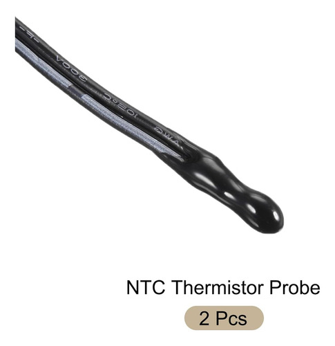 Sonda De Termistor Ntc 5k 1.3 Pies Sonda De Sensor De Temper