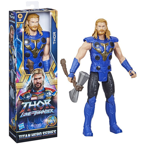 Figura De Acción Thor Hasbro Love And Thunder Articulada 4