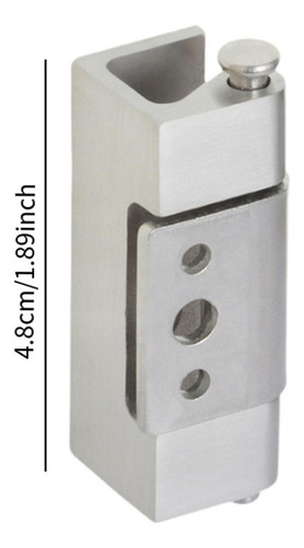. Bisagra Giratoria Desmontable Bisagra De Acero Plata