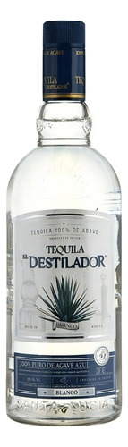 Tequila El Destilador Blanco 1000 Ml
