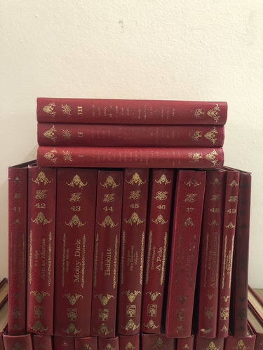 Livros Coleção Os Imortais Da Literatura Universal - 53 Volumes Completos - Vários Autores - Editora Abril Pl031 (Usado)
