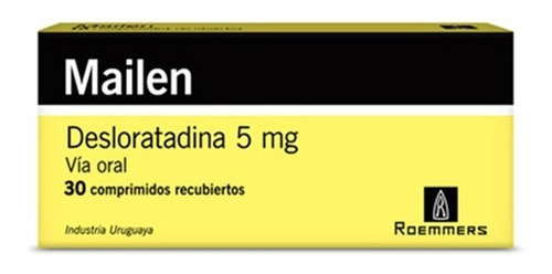 Mailen® 5 Mg X 30 Comprimidos - Desloratadina