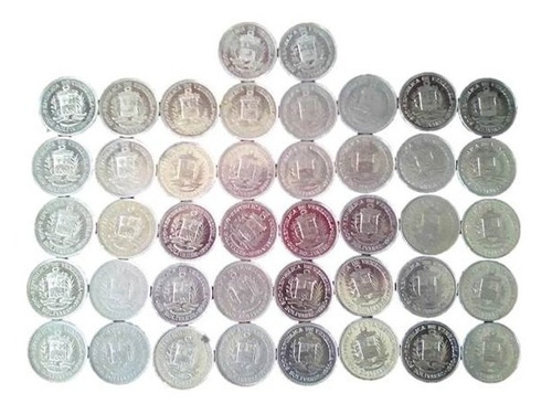 Monedas De Colección De 2 Bs.  Año 1989-1990(son 51 Monedas 