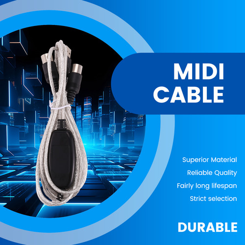 Convertidor De Cable Usb A Midi De 5 Pines 2 En 1 A Salida D