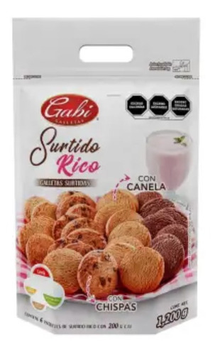 Galletas Gabi Surtido Rico 1.2 Kg