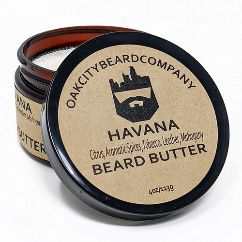 Oak City Beard Company  La Habana  4 Onzas  Mantequilla De B