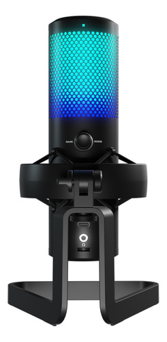 Microfono Gamer Profesional Rgb Apholos Newskill
