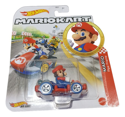 Hot Wheels Mario Kart Mario Pipe Frame