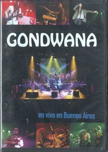 Gondwana En Vivo En Buenos Aires Dvd Nuevo Reggae